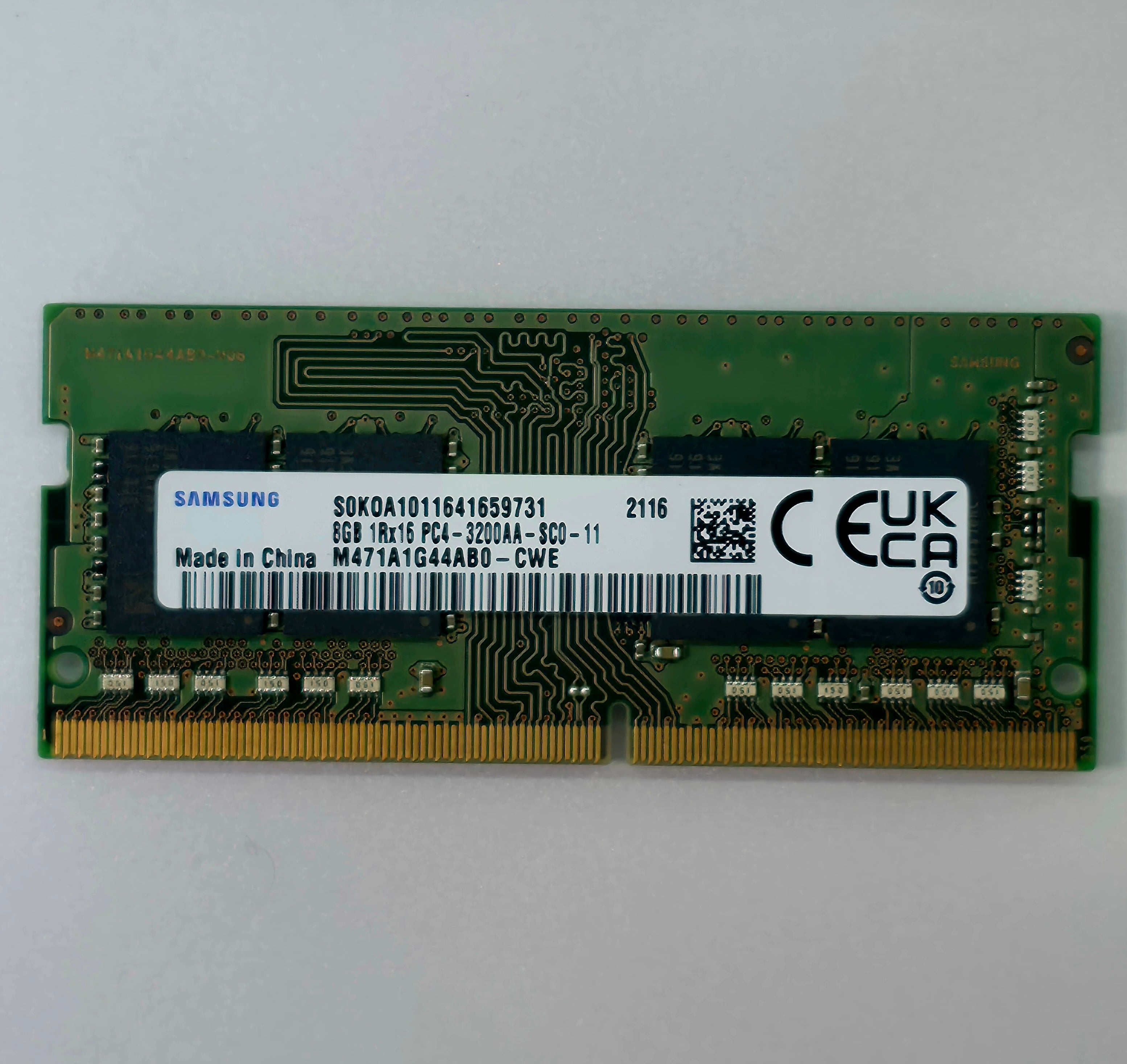 SAMSUNG RAM 8GB DDR4 3200MHZ -Laptop RAM- 2 Years warranty